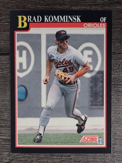 1991 Score #259 Brad Komminsk