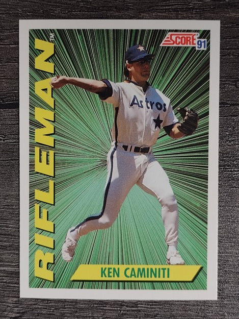 1991 Score #415 Ken Caminiti RIF