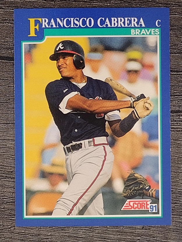 1991 Score #63 Francisco Cabrera