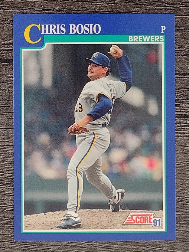 1991 Score #43 Chris Bosio