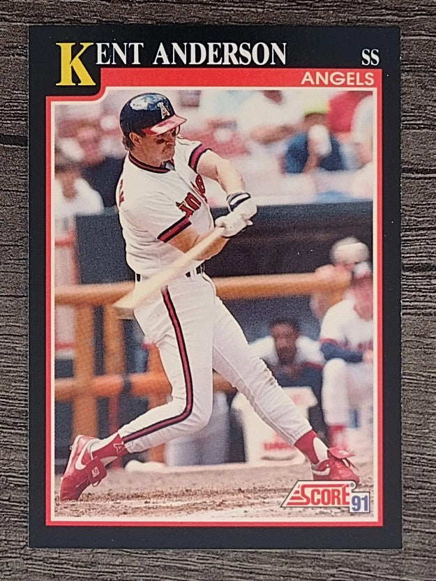 1991 Score #224B Kent Anderson COR/Flashy spelled correctly