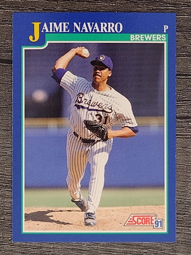 1991 Score #102 Jaime Navarro