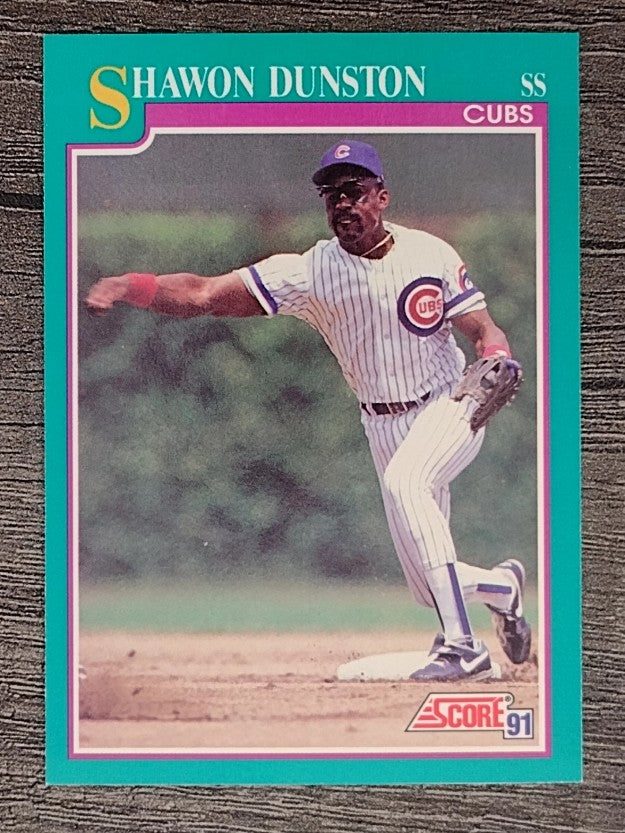 1991 Score #201 Shawon Dunston
