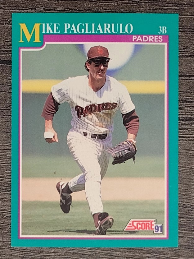 1991 Score #199 Mike Pagliarulo