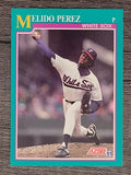 1991 Score #179 Melido Perez