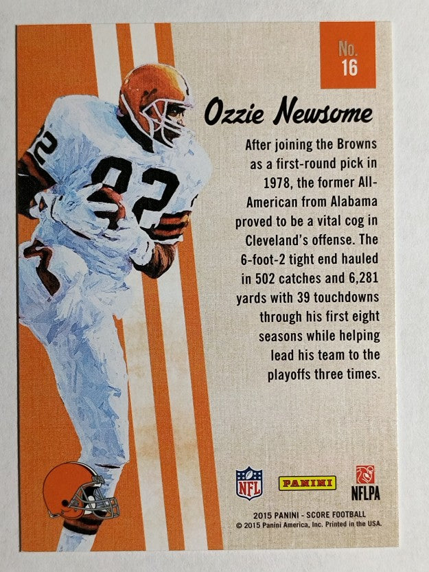2015 Score Gridiron Heritage #16 Ozzie Newsome