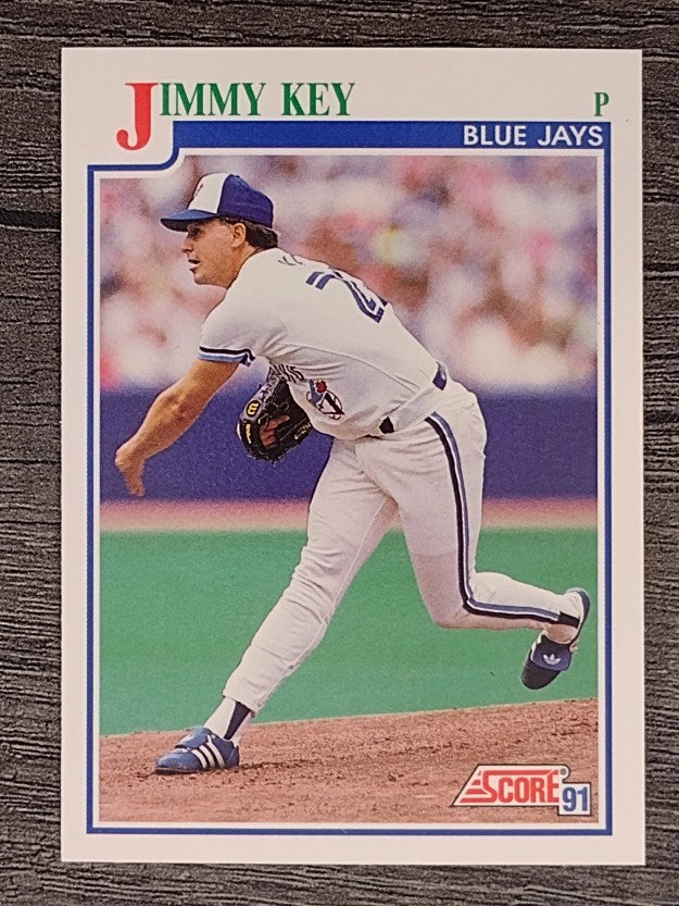 1991 Score #422 Jimmy Key