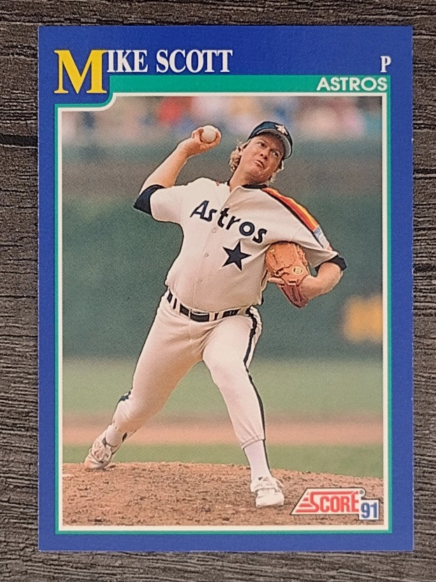 1991 Score #46 Mike Scott