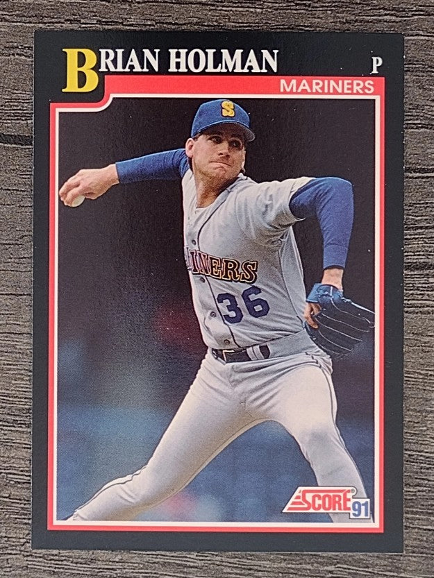 1991 Score #285 Brian Holman