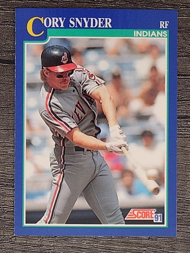 1991 Score #19 Cory Snyder