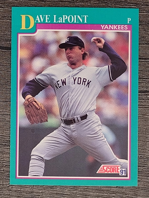 1991 Score #218 Dave LaPoint