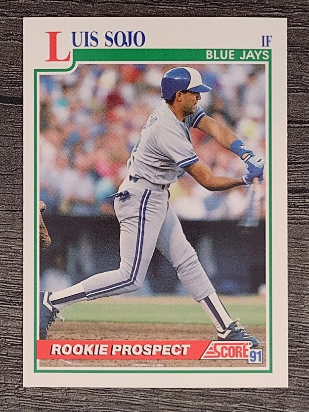 1991 Score #342 Luis Sojo