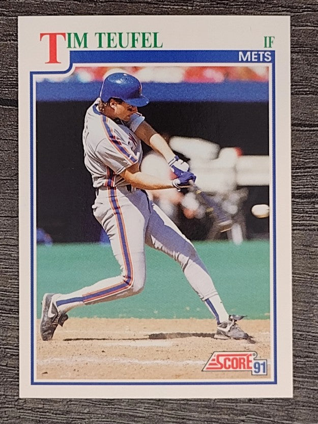 1991 Score #427 Tim Teufel