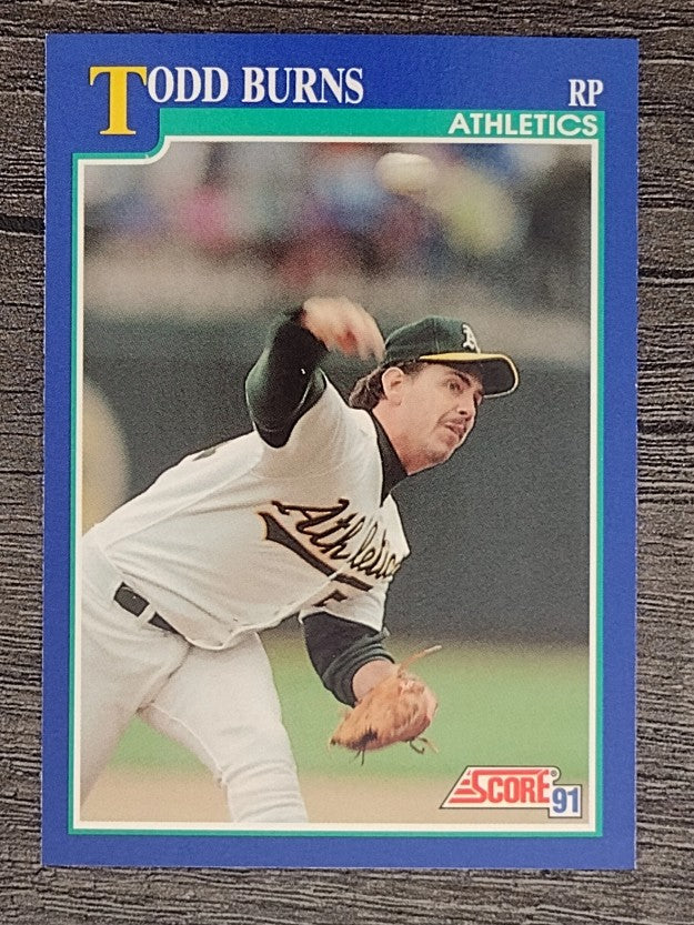1991 Score #41 Todd Burns