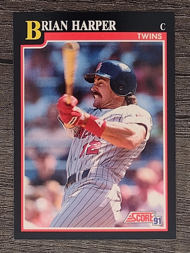 1991 Score #312 Brian Harper