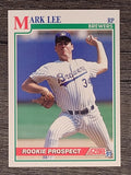 1991 Score #372 Mark Lee RC