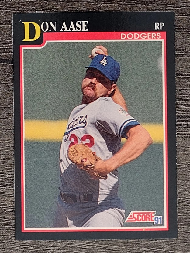 1991 Score #289 Don Aase