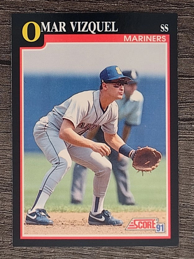 1991 Score #299 Omar Vizquel