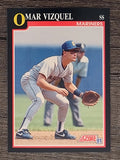 1991 Score #299 Omar Vizquel