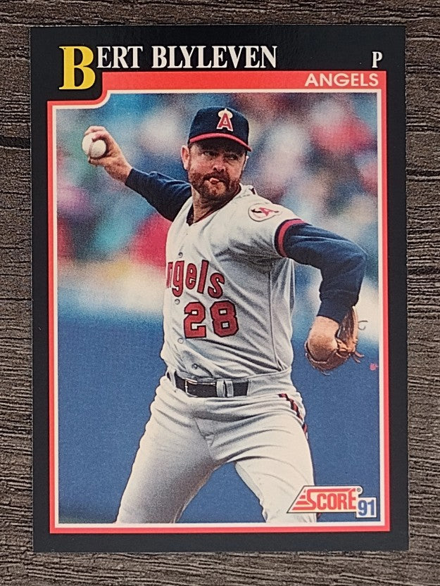 1991 Score #235 Bert Blyleven