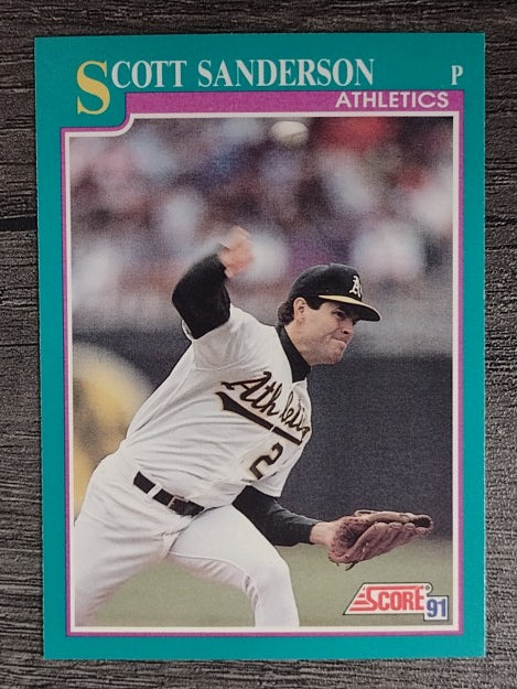 1991 Score #118 Scott Sanderson