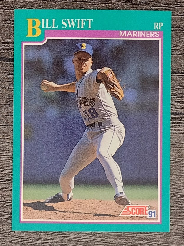 1991 Score #123 Bill Swift