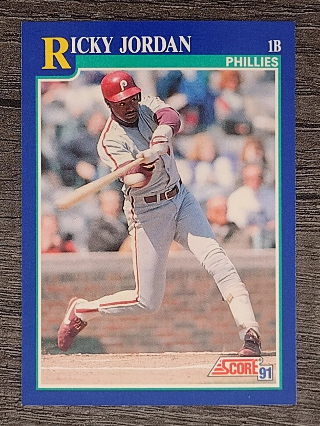 1991 Score #15 Ricky Jordan