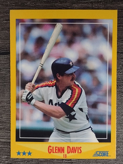 1988 Score #460 Glenn Davis