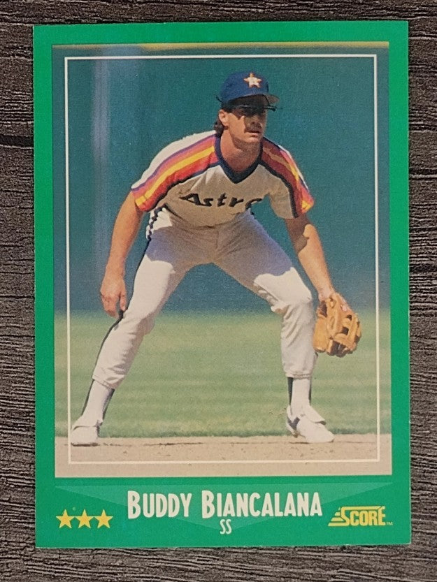 1988 Score #383 Buddy Biancalana