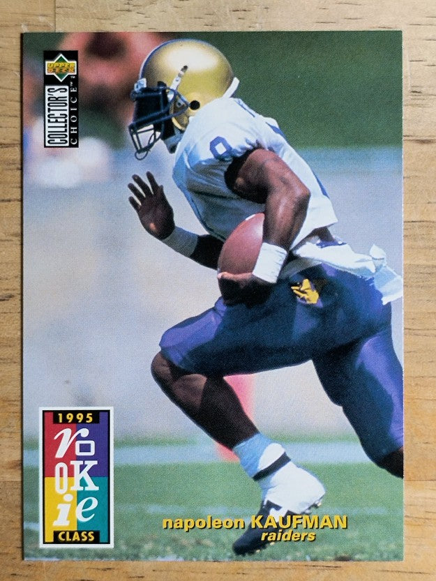 1995 Collector's Choice #15 Napoleon Kaufman RC