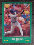 1988 Score #340 Paul Molitor
