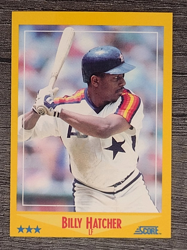 1988 Score #505 Billy Hatcher