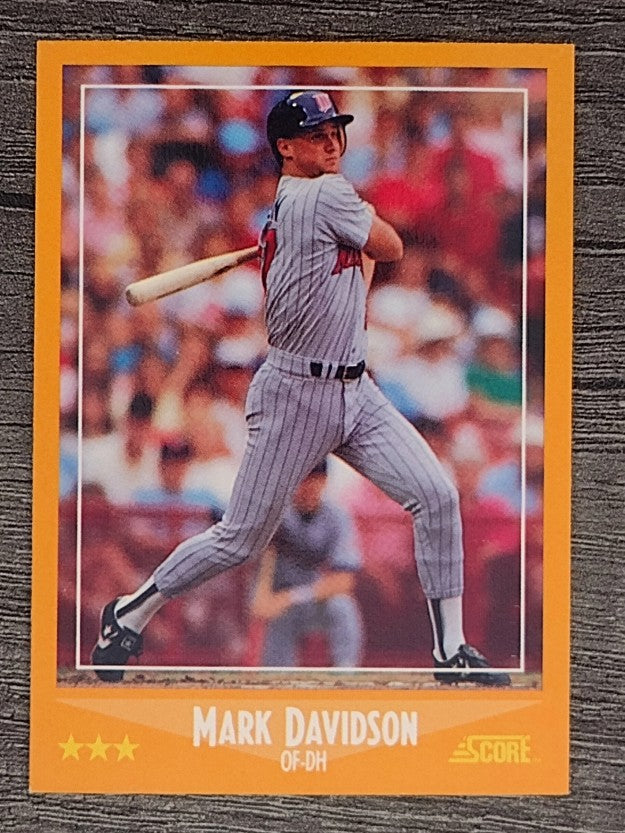 1988 Score #570 Mark Davidson