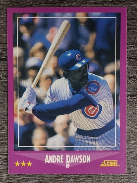 1988 Score #4 Andre Dawson