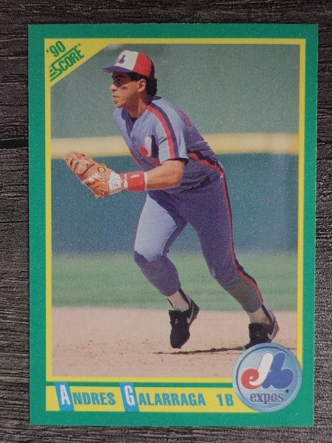 1990 Score #25 Andres Galarraga