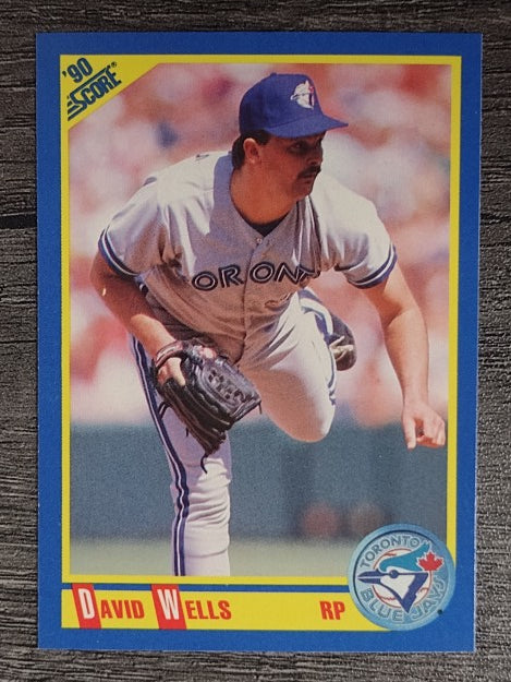 1990 Score #491B David Wells COR