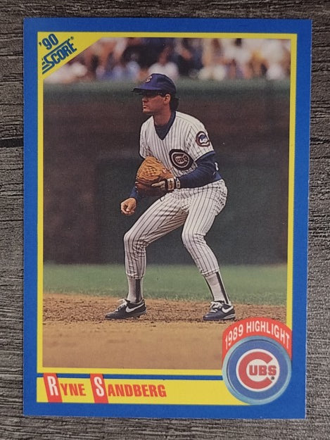 1990 Score #561B Ryne Sandberg HL COR