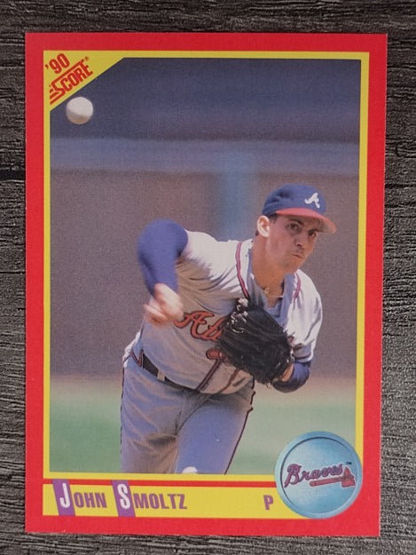 1990 Score #370 John Smoltz