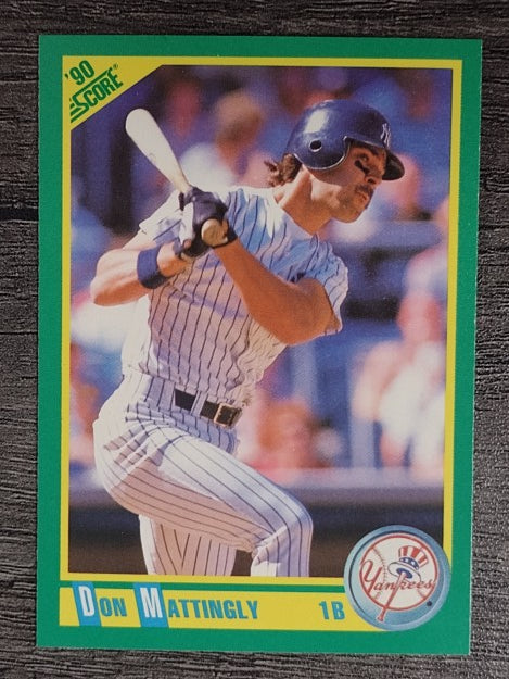 1990 Score #1 Don Mattingly