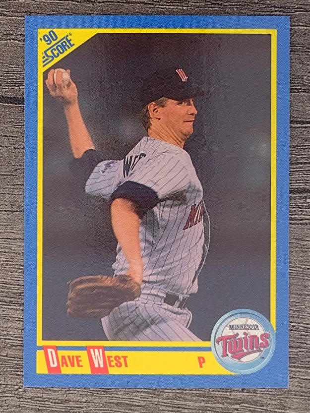1990 Score #573 Dave West
