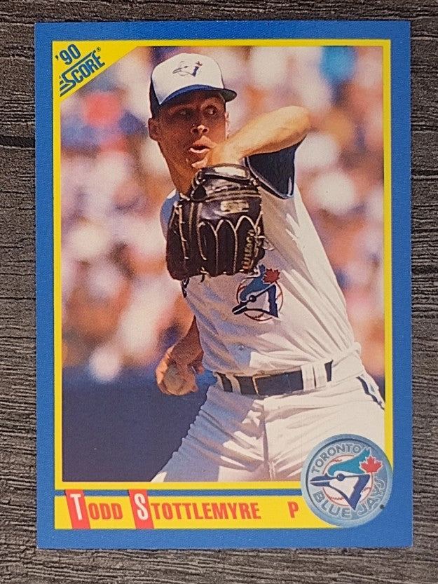 1990 Score #554 Todd Stottlemyre
