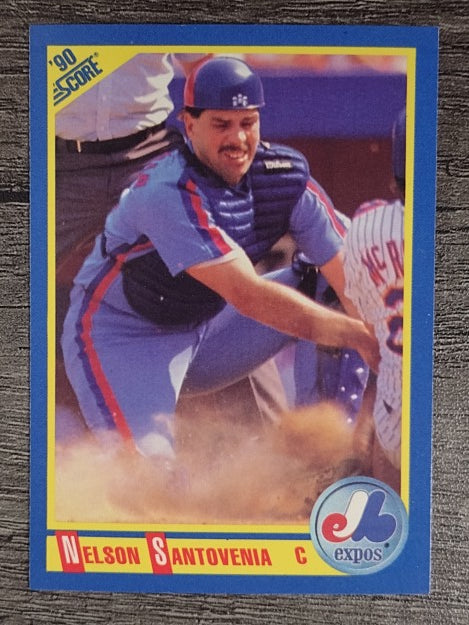 1990 Score #451 Nelson Santovenia