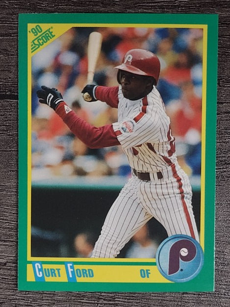 1990 Score #183 Curt Ford