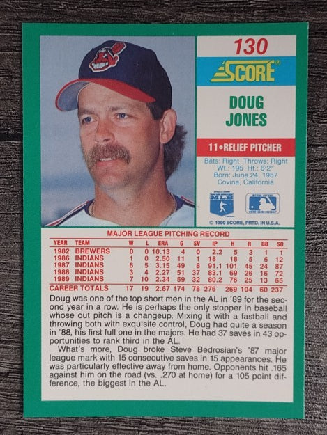 1990 Score #130 Doug Jones