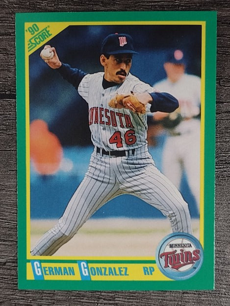 1990 Score #133 German Gonzalez