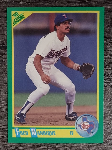 1990 Score #166 Fred Manrique