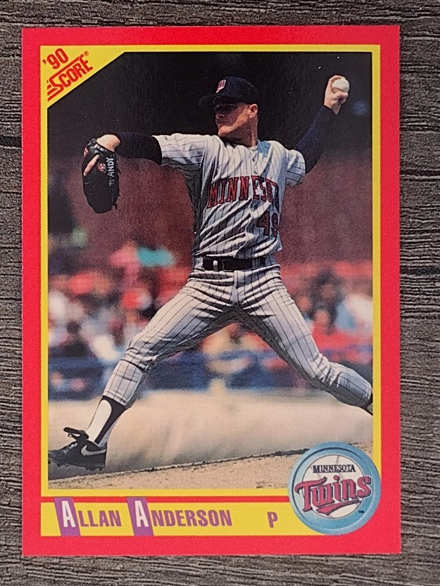 1990 Score #292 Allan Anderson