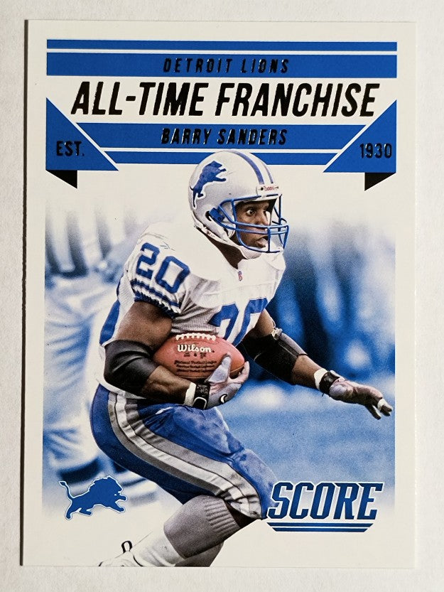 2015 Score All-Time Franchise #2 Barry Sanders