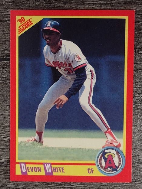 1990 Score #312 Devon White