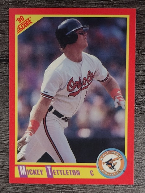 1990 Score #322 Mickey Tettleton